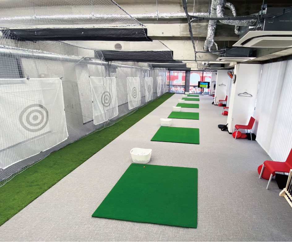 堺東駅前ゴルフスクール内観